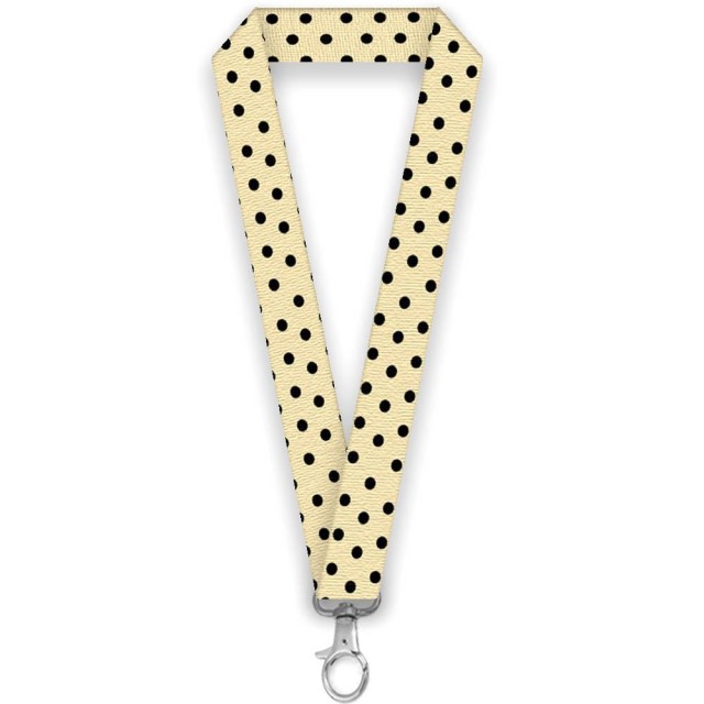 Lanyard personalizat buline negre